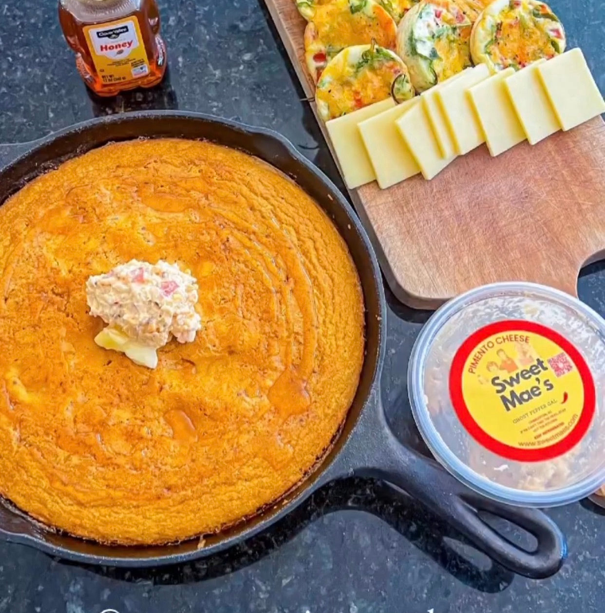 Hatch Chile SC Cornbread Mix (Gluten Free)— Sweet Mae's