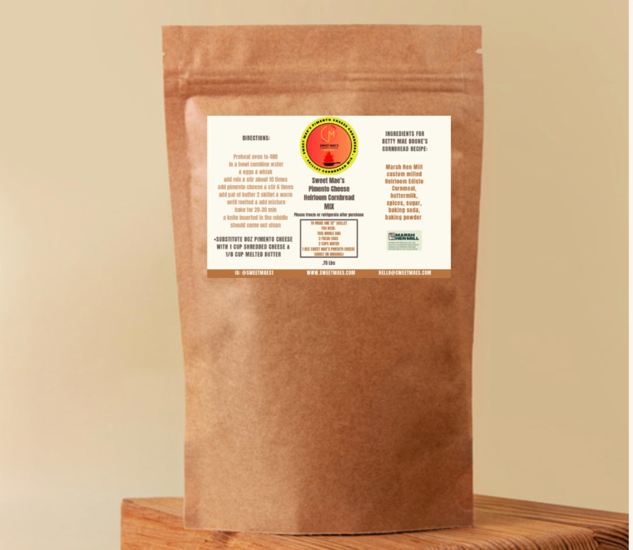 Bundle 2 Biscuit Mixes and 2 Cornbread mixes — Sweet Mae's