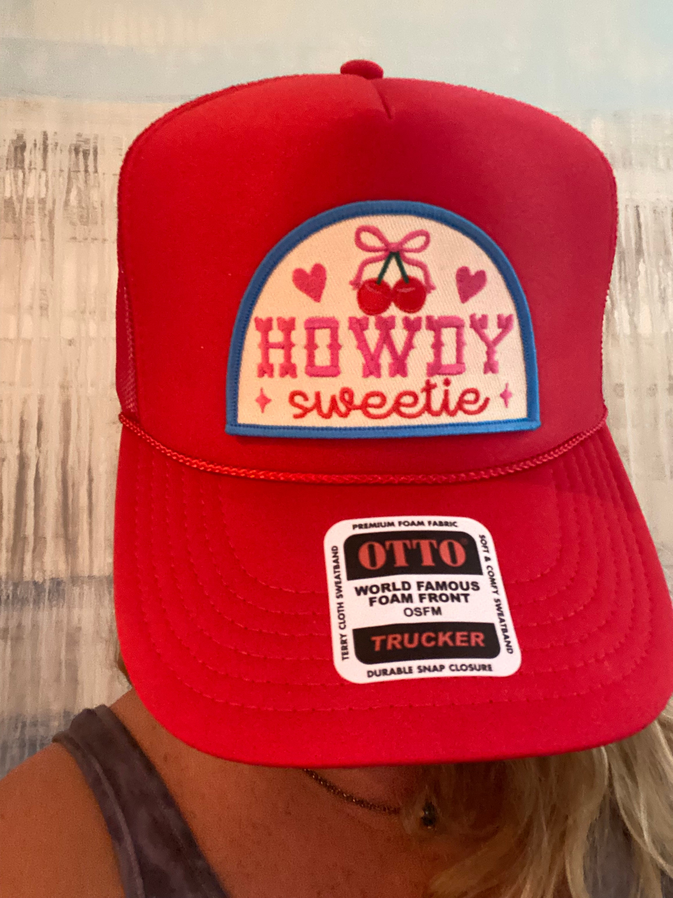 Howdy Sweetie Trucker Hat