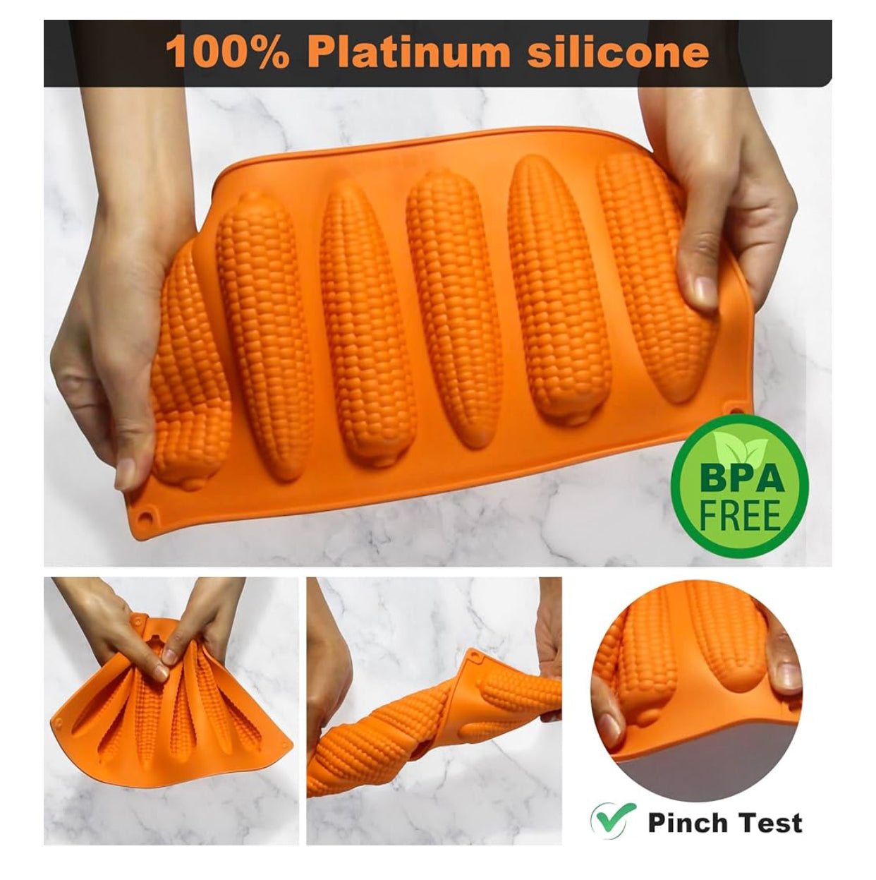 Cornbread Sticks silicone baking mat (set of 2)