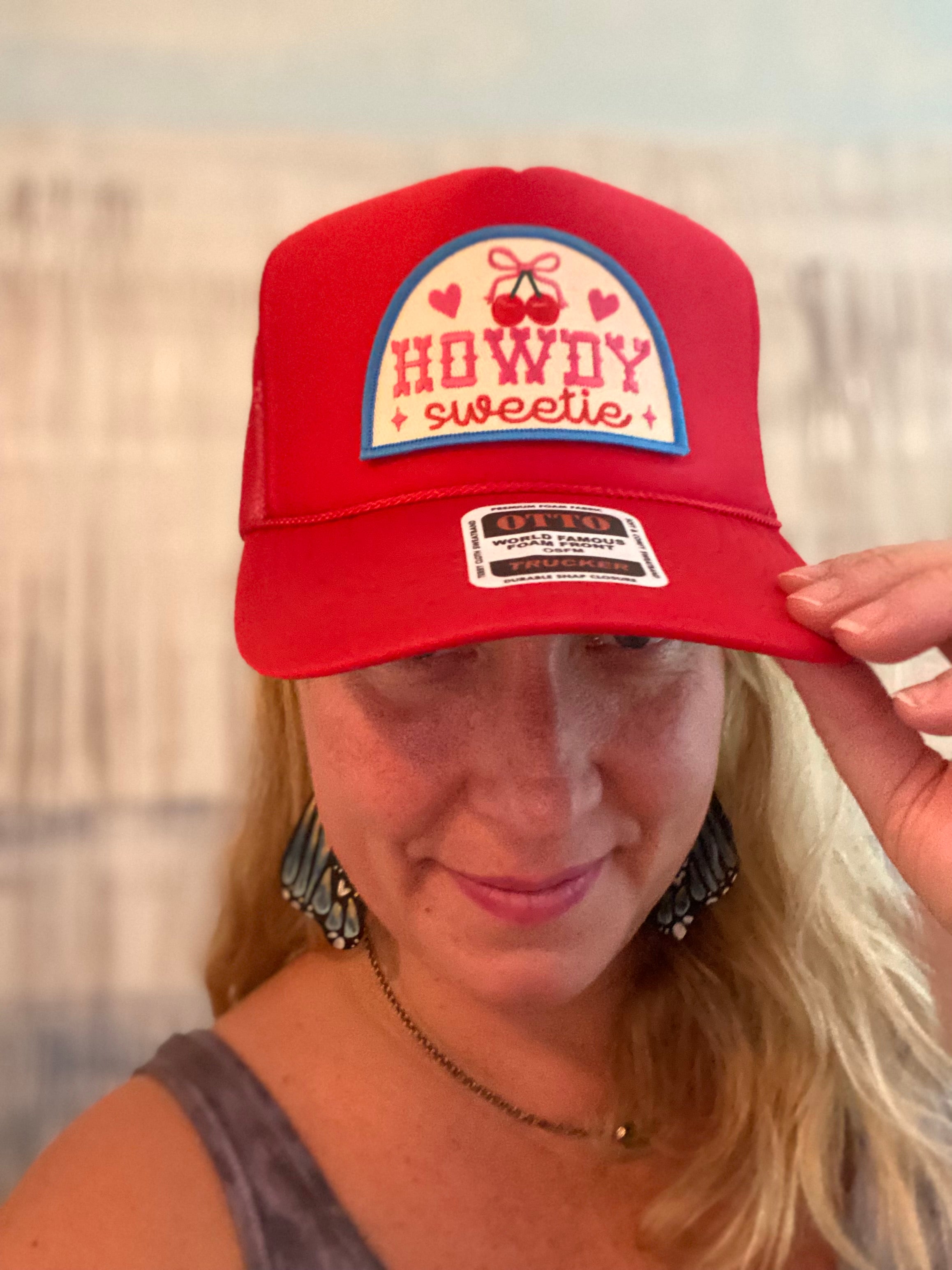 Howdy Sweetie Trucker Hat
