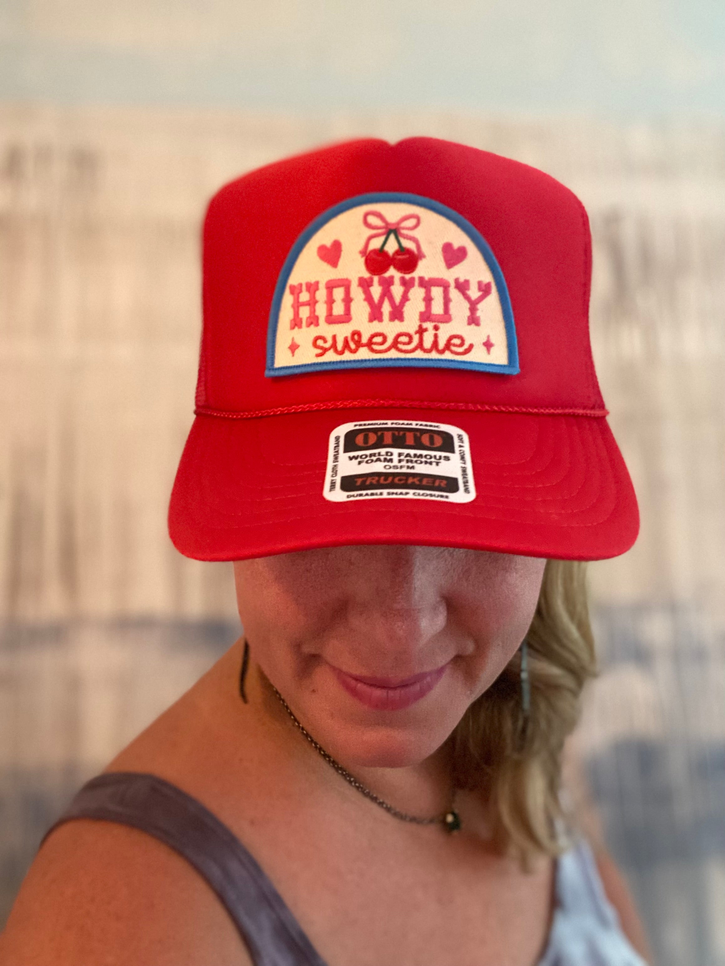 Howdy Sweetie Trucker Hat