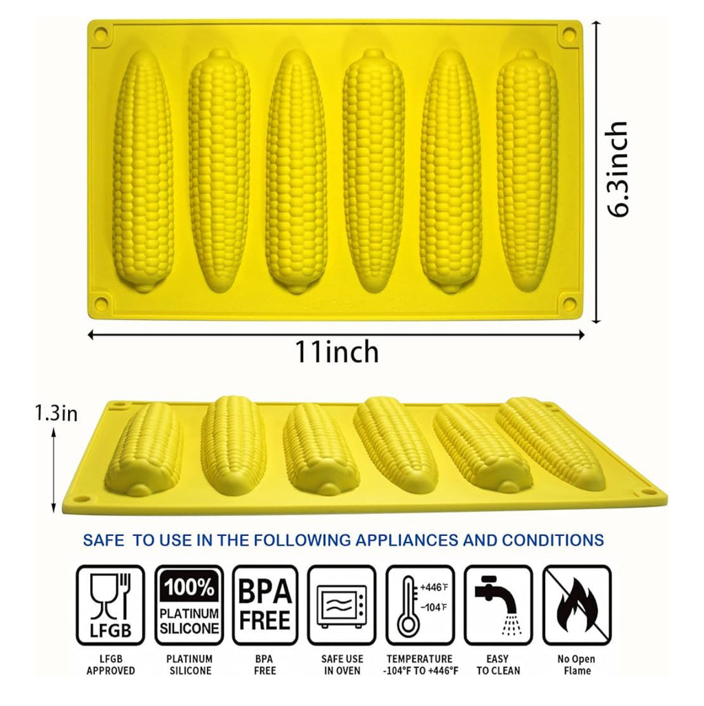 Cornbread Sticks silicone baking mat (set of 2)