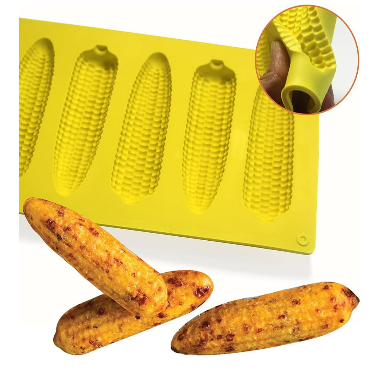 Cornbread Sticks silicone baking mat (set of 2)