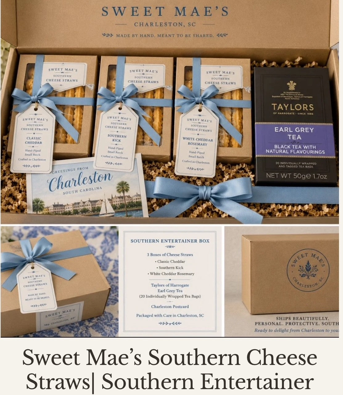 Sweet Mae's Charleston Cheese Straws-Classic Cheddar